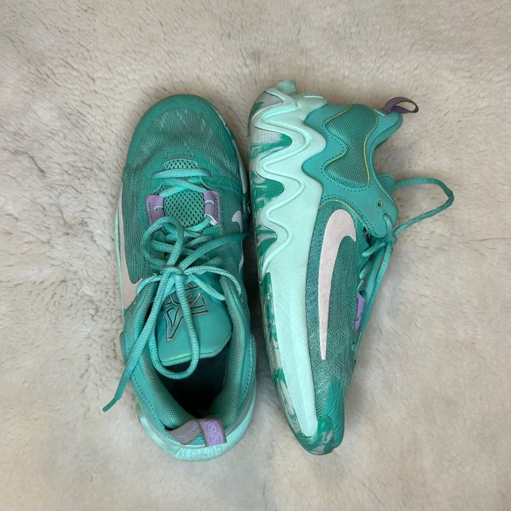 Nike Giannis Immortality 2 Mint & Lavender Basketball Shoes 5.5